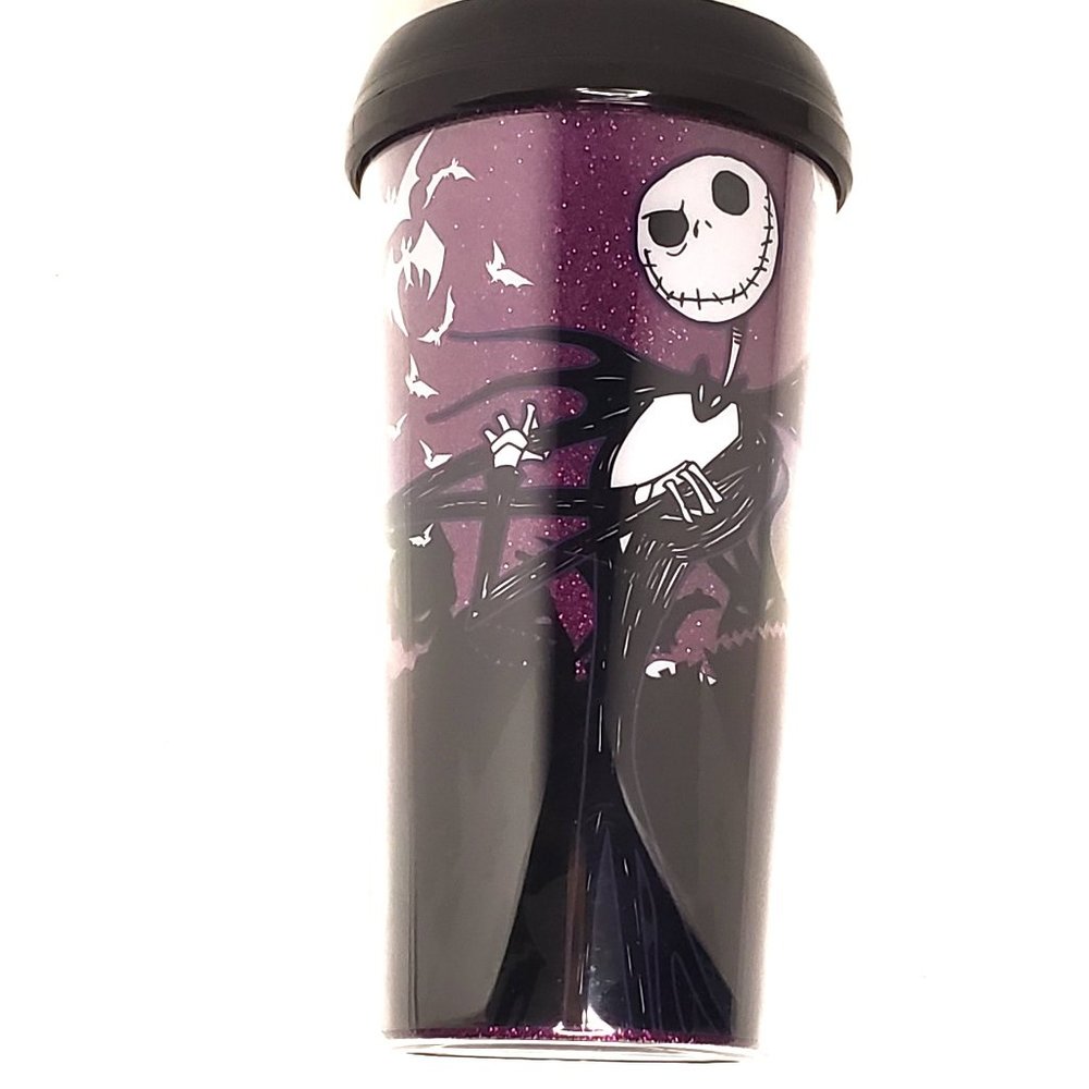 Disney Jack Skellington Halloween Glitter Mug 16oz